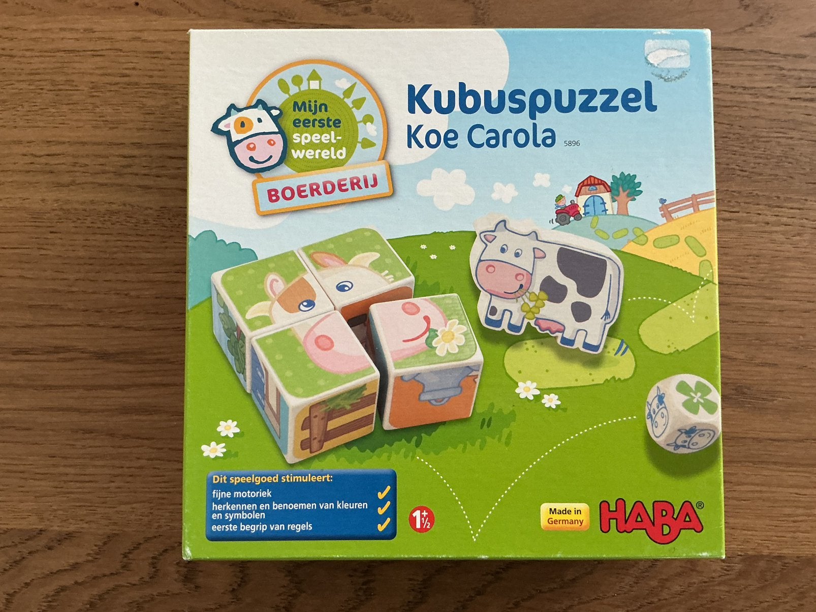 HABA koe Carola, Ophalen of Verzenden, Gebruikt