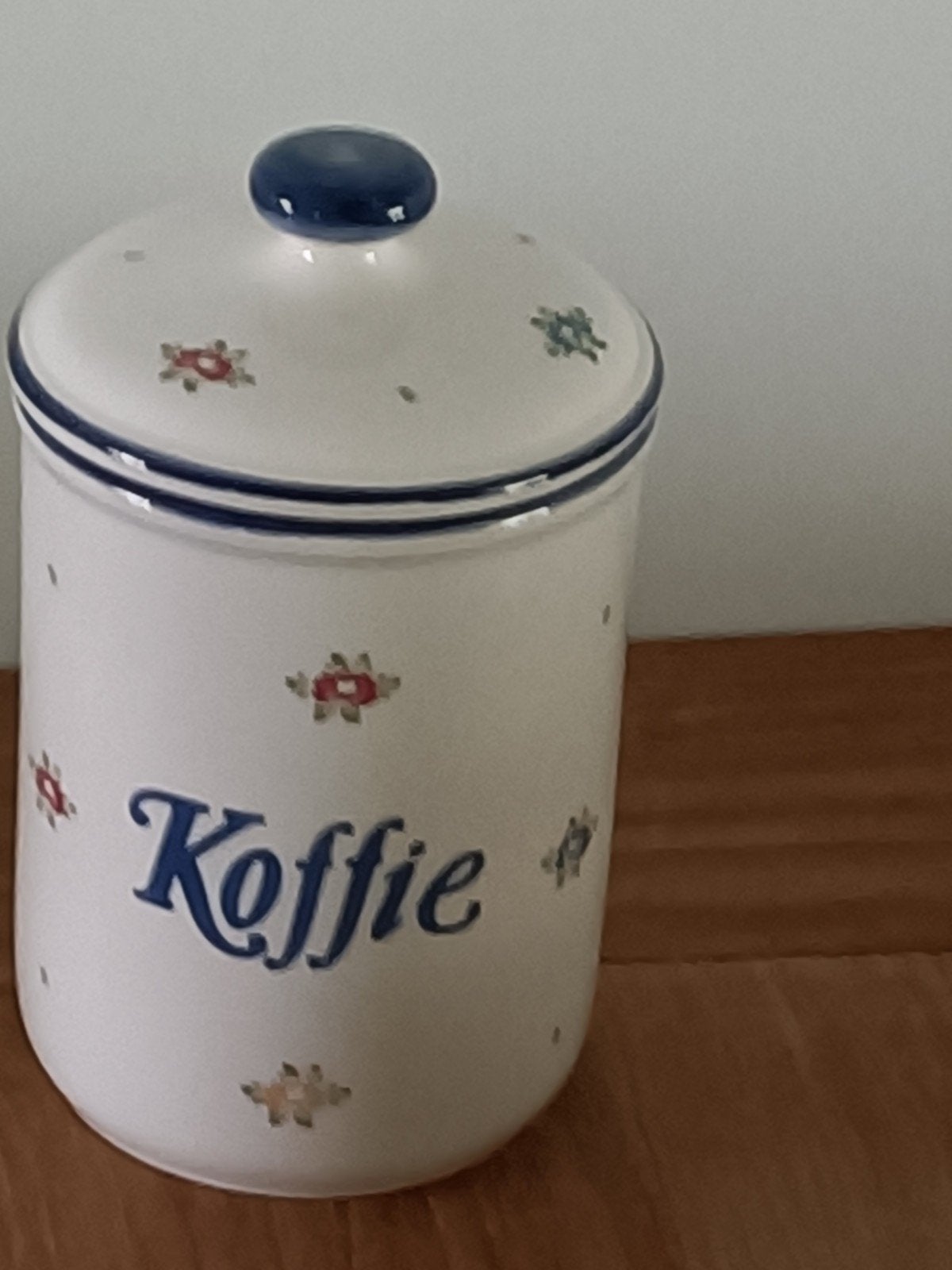 Vintage Foller Germany Koffiebus - Bloemenmotief, Ophalen