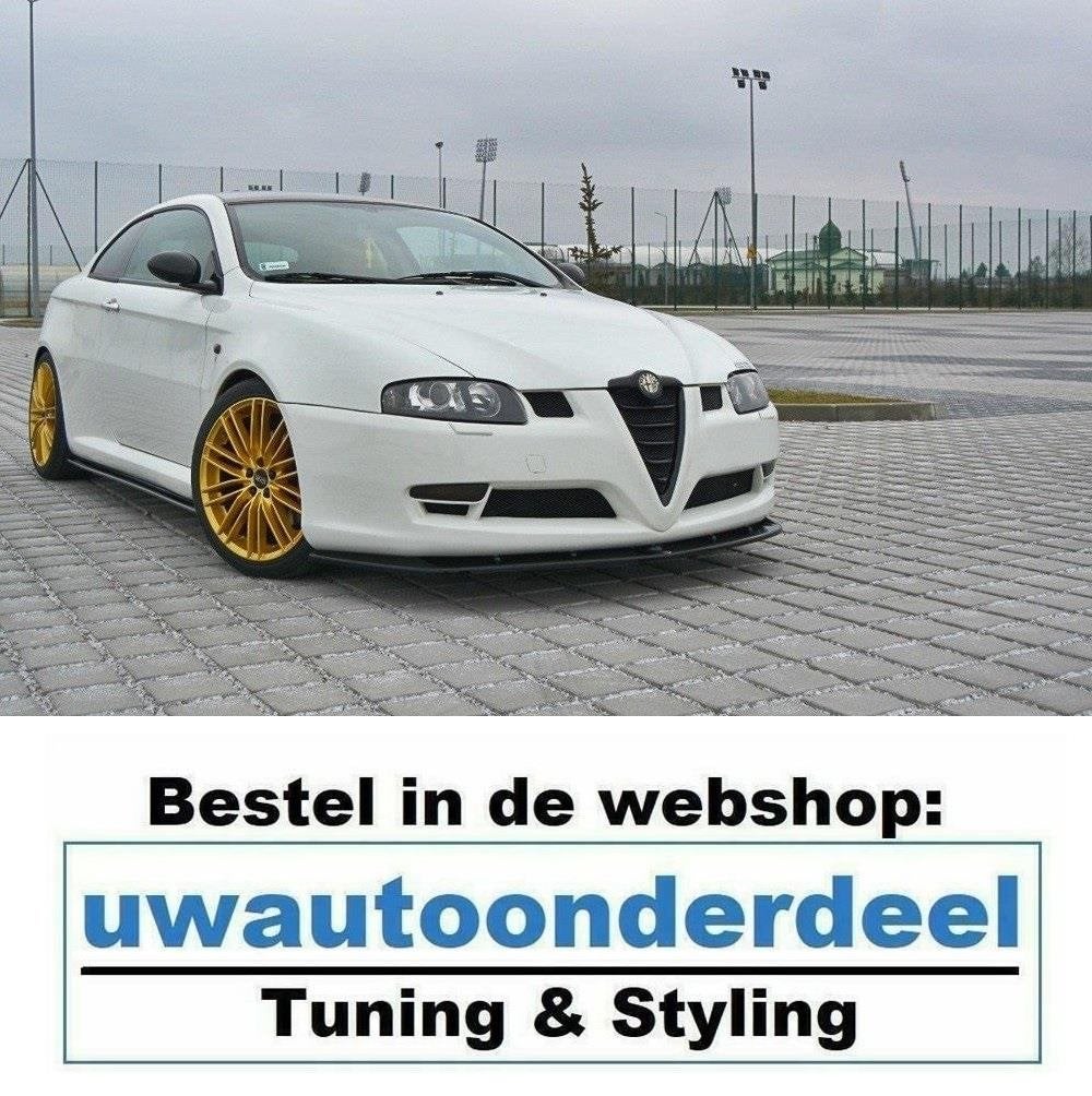 Maxton Spoiler Voorspoiler Lip Splitter Voor Alfa Romeo GT, Verzenden, Automotive Parts, A.parts@hotmail.nl, Trasmolenlaan 12 3447 GZ Woerden