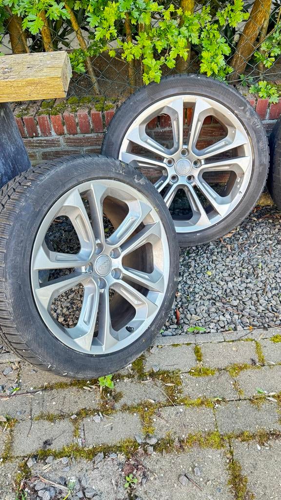 Audi  sq3 19 inch velgen met winterbanden 255/40 R19, Auto-onderdelen, Banden en Velgen, 19 inch, Gebruikt, 255 mm, Banden en Velgen