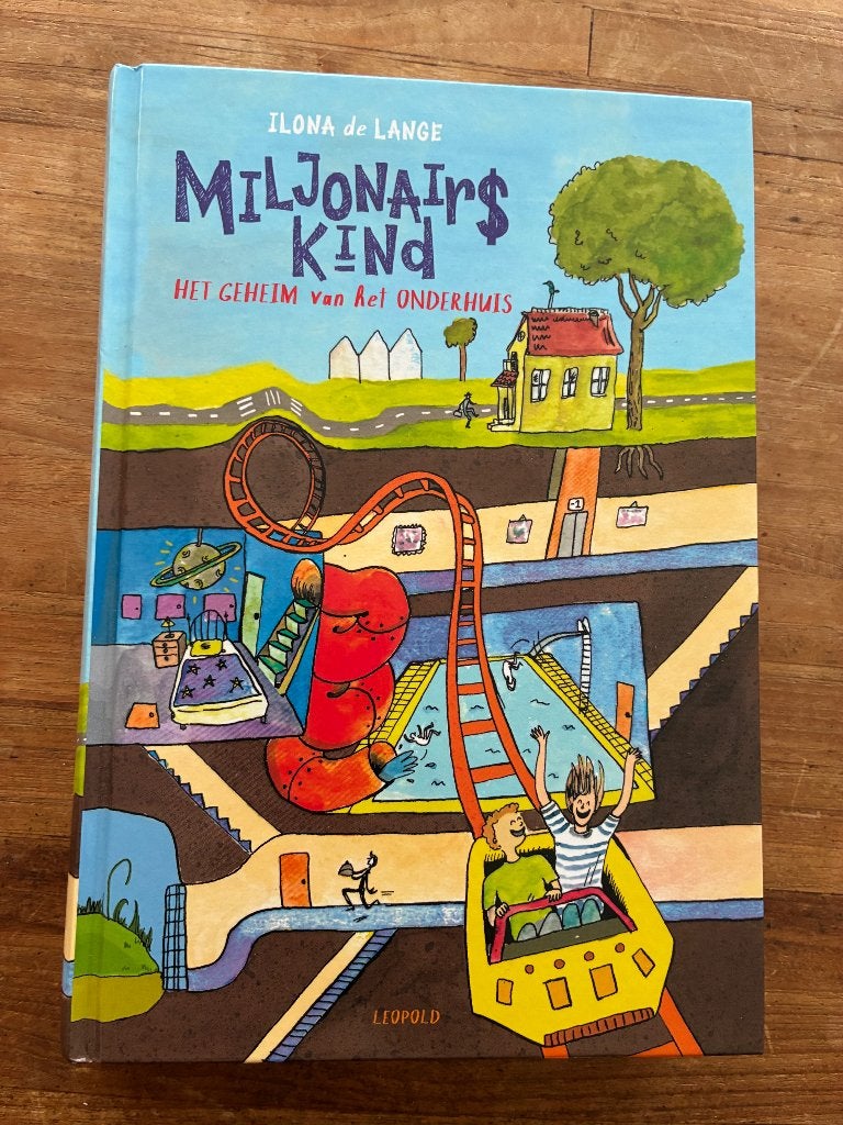 Ilona de Lange- Het geheim van het onderhuis- Miljonairskind, Boeken, Ophalen of Verzenden, Gelezen, Ilona de Lange, Fictie
