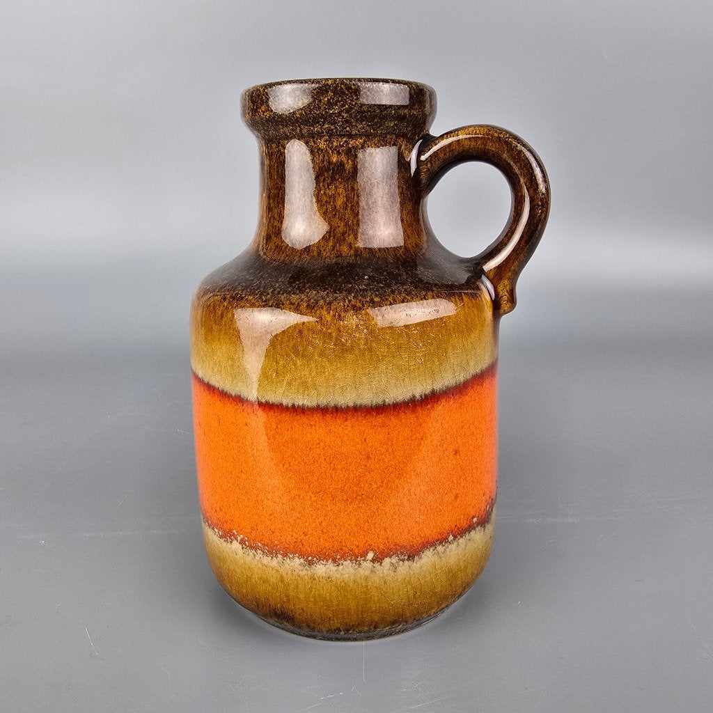 Vintage West-Duitse vaas gemaakt door Scheurich 414-16, Ophalen of Verzenden