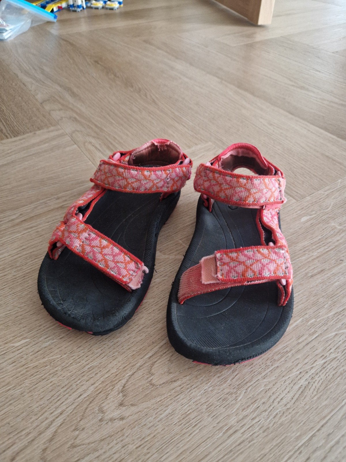 Teva sandalen roze oranje, maat 29, Kinderen en Baby's, Gebruikt, Meisje, Overige typen, Teva