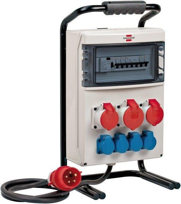 Mobiele stroomverdeler 2 meter IP44 5x4mm² neopreen, Hobby en Vrije tijd, Overige Hobby en Vrije tijd, Nieuw, Verzenden