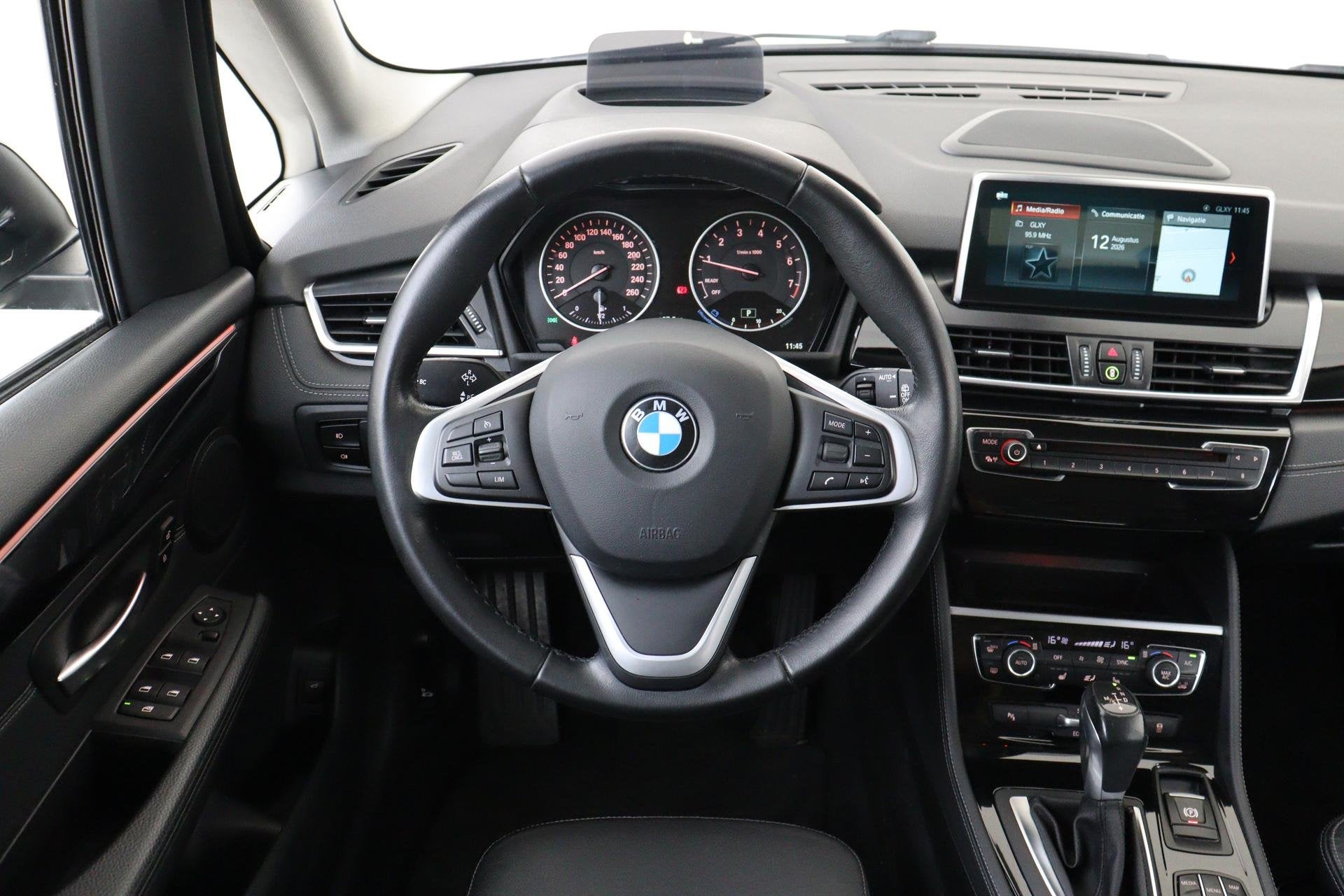 BMW 2-serie Gran Tourer 218I 7P. HIGH EXECUTIVE -HIFI|LEDER|, 136 pk, Gebruikt, 2-Serie Gran Tourer, 7 stoelen