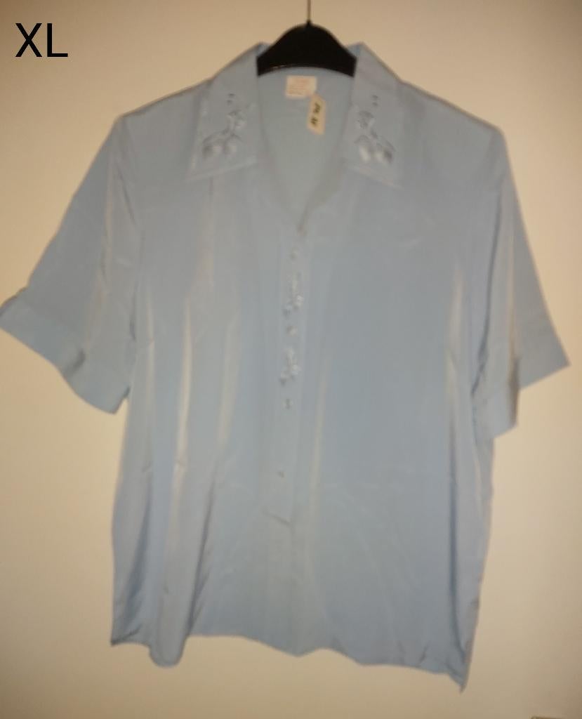 Blouses uit Duitsland maat XL en 2XL, Ophalen of Verzenden, Nieuw, Maat 46/48 (XL) of groter, Blauw