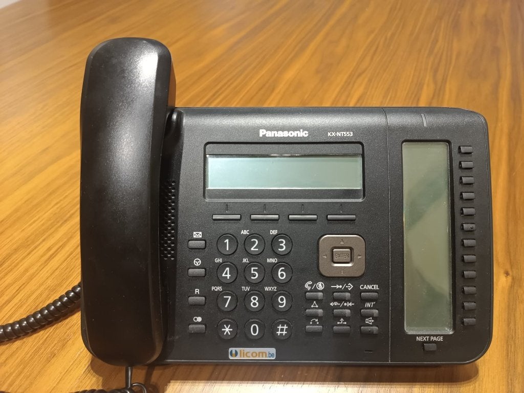 11 Panasonic telefoontoestellen + bekabeling, Telecommunicatie, Vaste telefoons | Niet Draadloos, Ophalen of Verzenden, Gebruikt