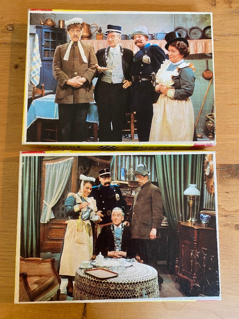 Vintage Swiebertje Kartonpuzzels (Facet Jaren 60) –COMPLEET, Ophalen of Verzenden, 10 tot 50 stukjes, Gebruikt, 4 tot 6 jaar