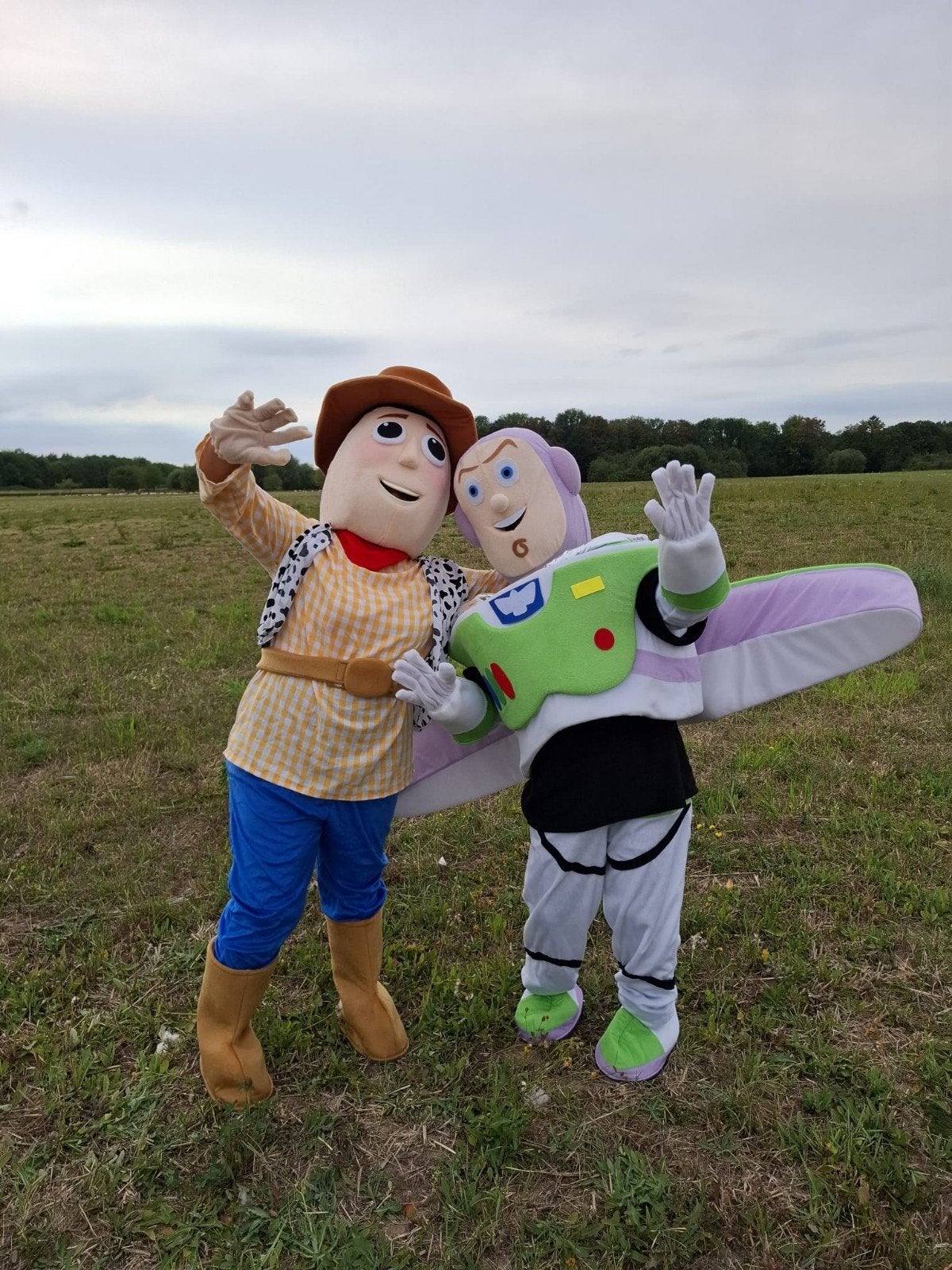 toy story mascottes te Huur (met/zonder acteur), Ophalen of Verzenden, Overige