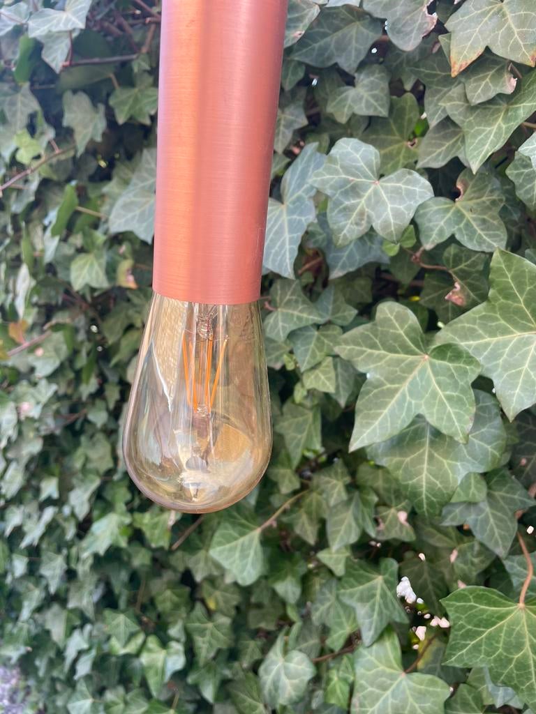 Plafond- hang  lamp, Ophalen of Verzenden, Zo goed als nieuw, Modern