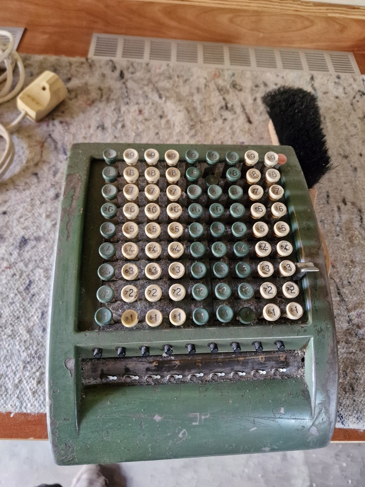 Oude Sumlock Bell Punch Company Rekenmachine, Ophalen of Verzenden