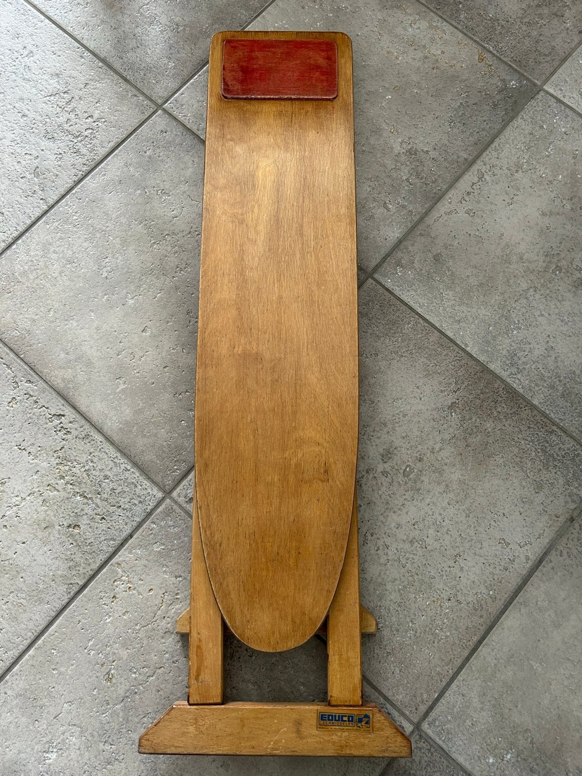 Vintage Educo Houten kinder strijkplank, Ophalen, Gebruikt, Meubelstuk of Keukentje
