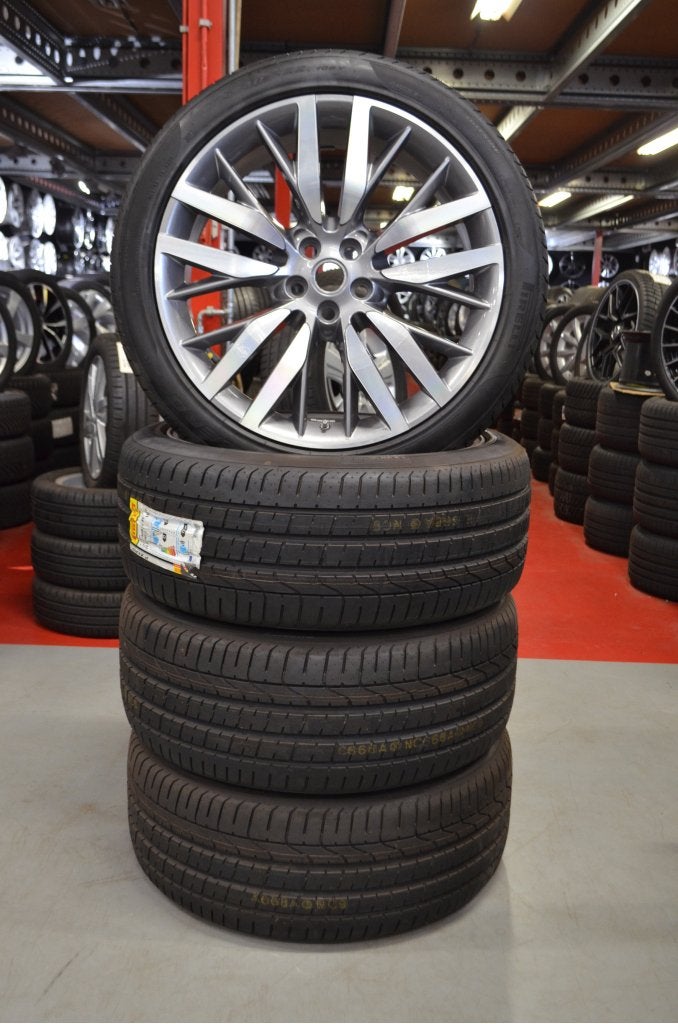 22" Range Rover L405 Velgen 5x120 + Zomerbanden + TPMS, Niet ingevuld, 275 mm, Banden en Velgen, Niet ingevuld