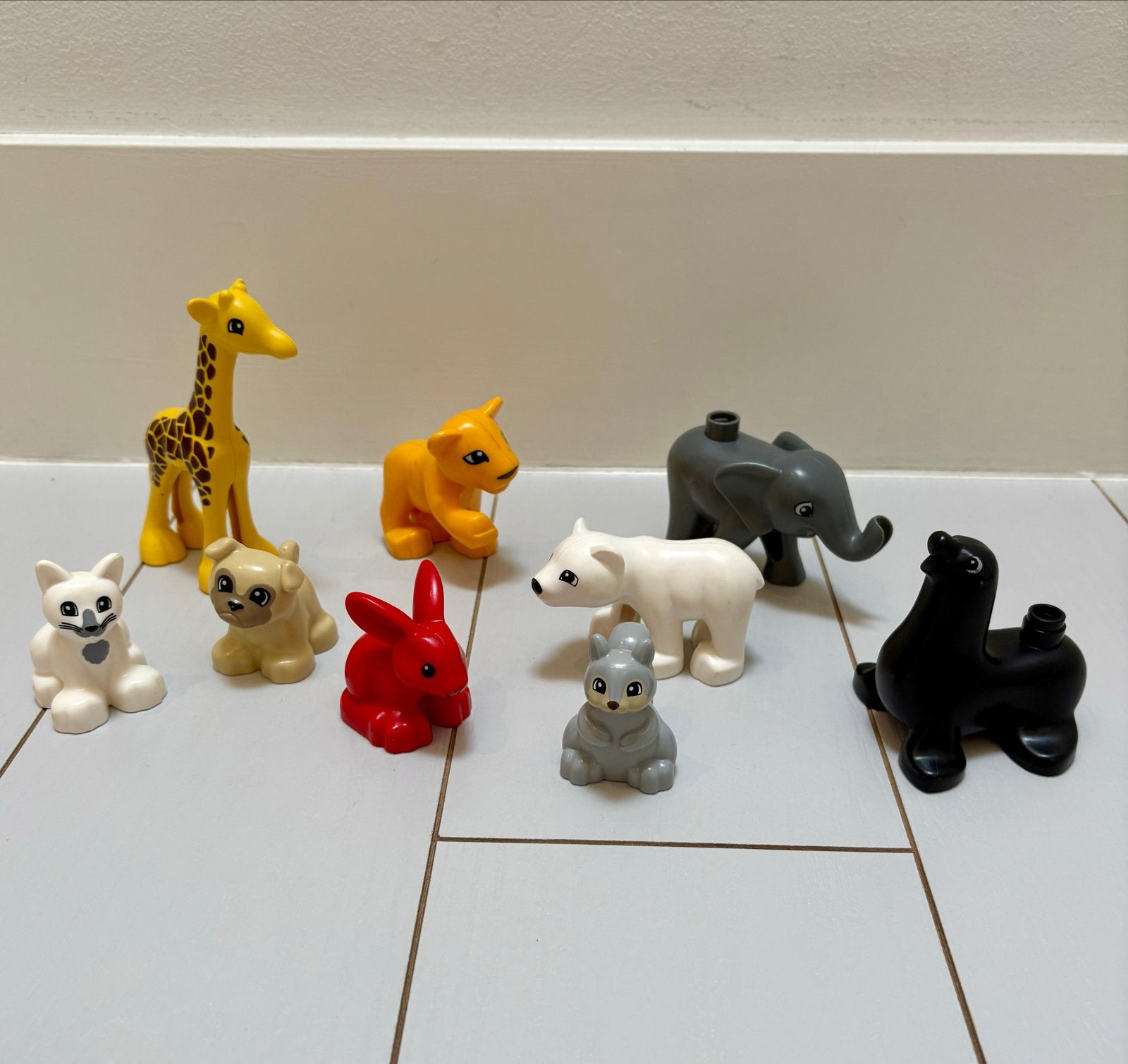 Duplo Dieren Collectie: Giraffe, Leeuw, Olifant en meer!, Ophalen of Verzenden, Gebruikt, Overige merken