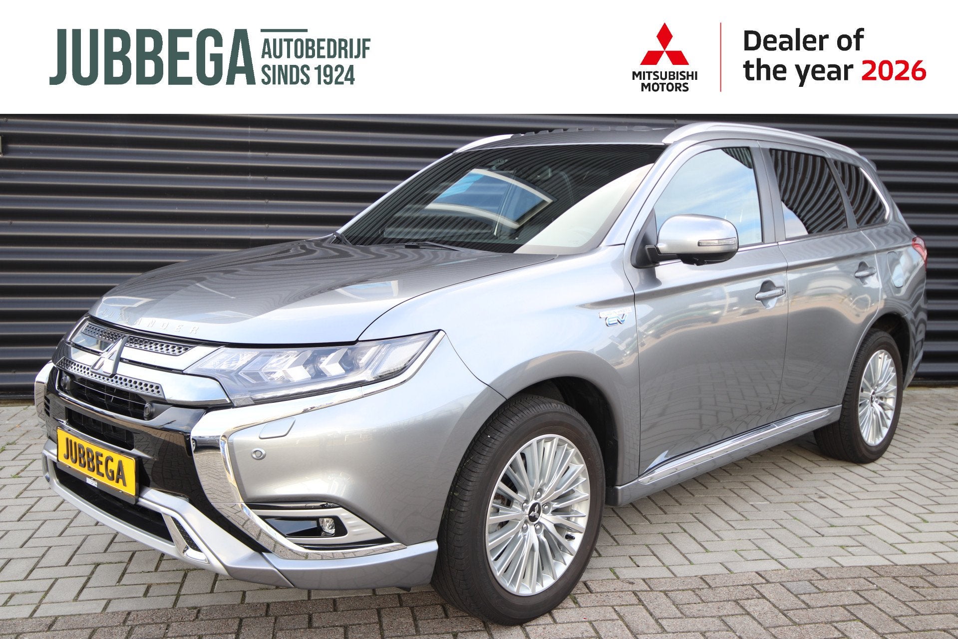 Mitsubishi Outlander 2.4 PHEV Instyle Opendak, Adaptive crui, Auto's, Automaat, Zwart, 4 cilinders, Bedrijf