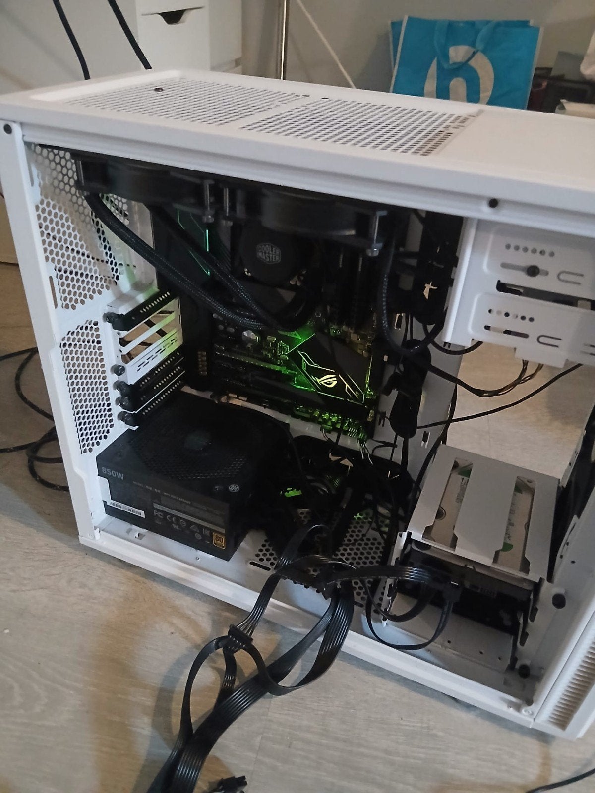 Gaming PC met Intel i7-7700K, 16GB RAM, 1TB HDD, Computers en Software, Desktop Pc's, Ophalen, Gebruikt, HDD, ASUS ROG / Cooler Master