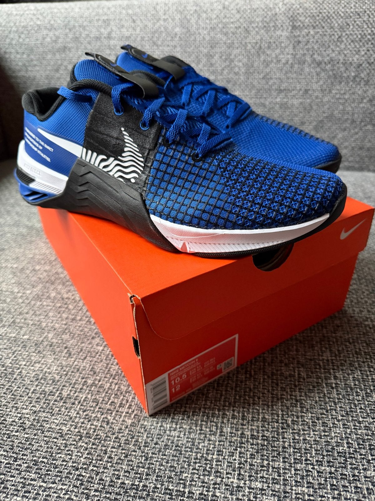 Nike Metcon 8 Sportschoenen - Nieuw in doos - Maat 44.5, Kleding | Heren, Schoenen, Blauw, Nieuw, Ophalen of Verzenden, Sneakers of Gympen