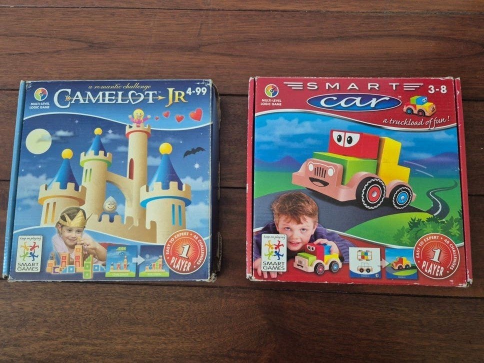 Smart Games Camelot Jr. & Smart Car, Ophalen, Gebruikt, Bouwen