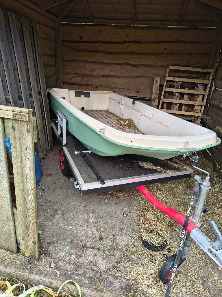 bootje ruim 3m, Ophalen of Verzenden, Zo goed als nieuw, Overige typen, Motorboot