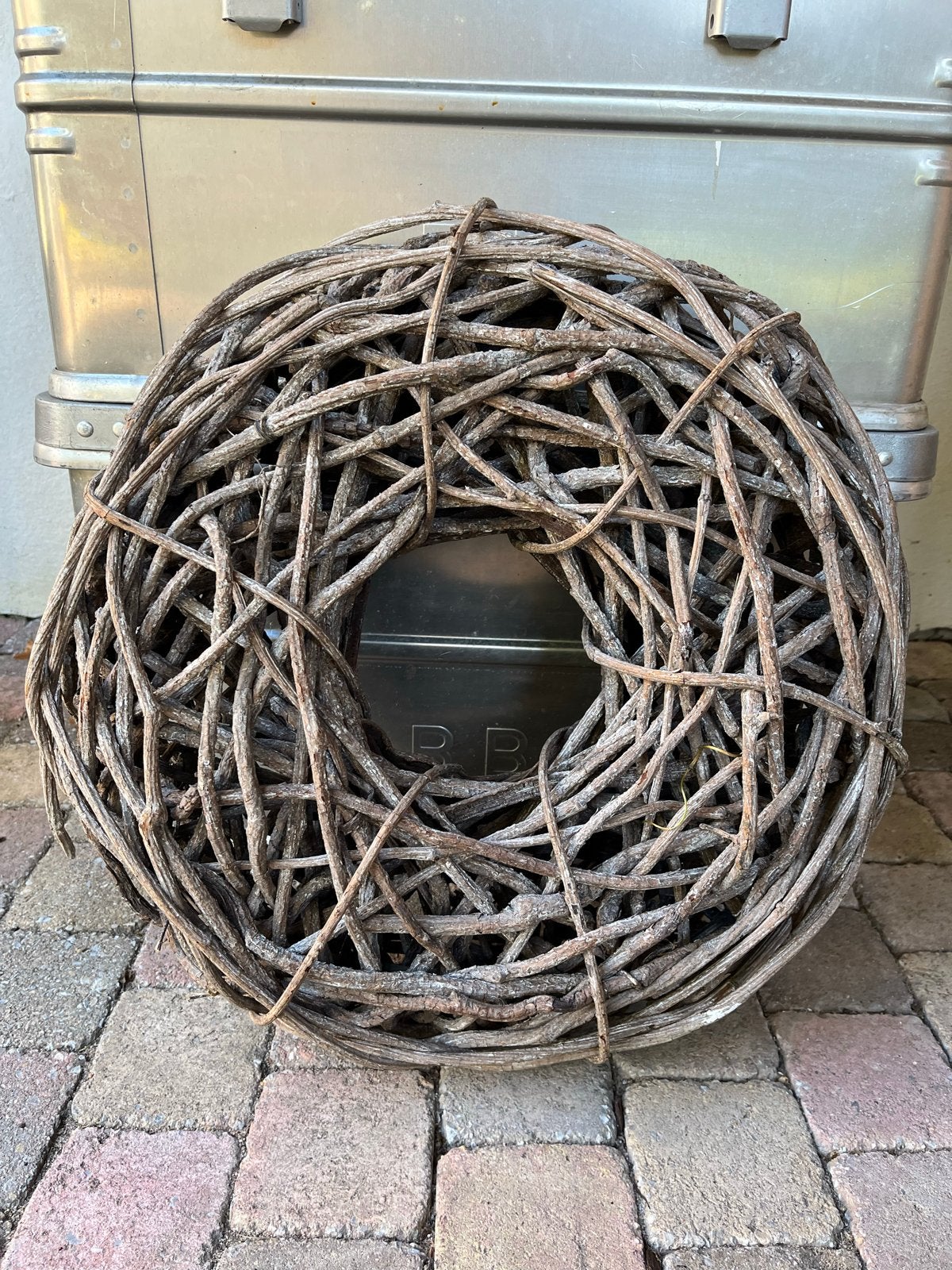 2 Kransen voor binnen of buiten, Ophalen, Gebruikt, Krans, Natuurlijk materiaal