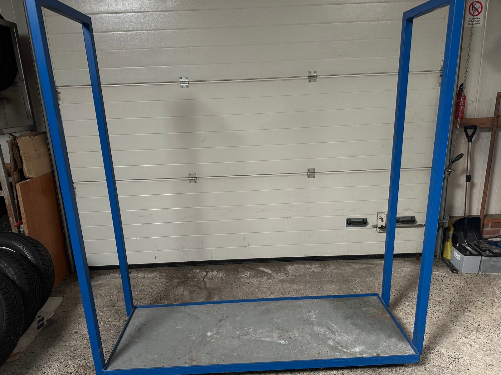 Platen kar 160breed -65 diep- 180 hoog., Doe-het-zelf en Verbouw, Ophalen, Gebruikt, Transportkar