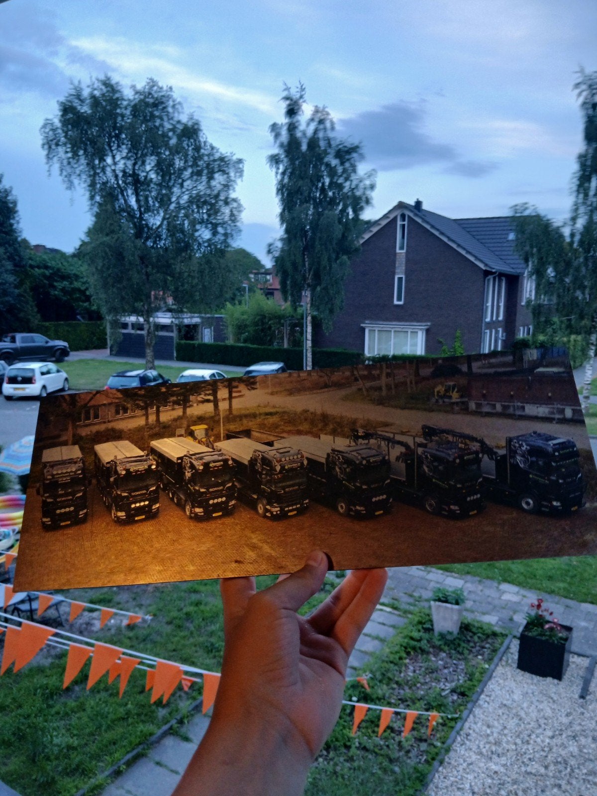 Bordje van Geurtsen BV voor truckspotters, Ophalen of Verzenden
