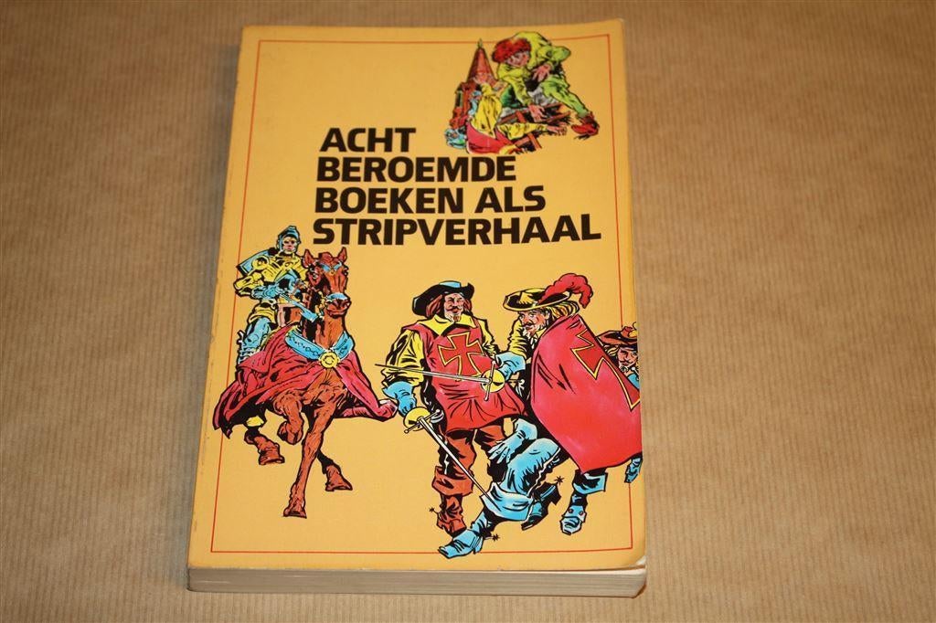 Acht beroemde boeken als stripverhaal., Eén stripboek, Ophalen of Verzenden, Gelezen