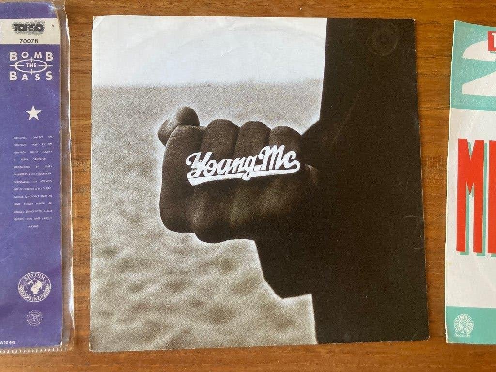 Hip hop rap rapmusic beatbox singletjes jaren 80 90 7 inches, Cd's en Dvd's, Originele persing, 7 inch, Ophalen of Verzenden, Zo goed als nieuw