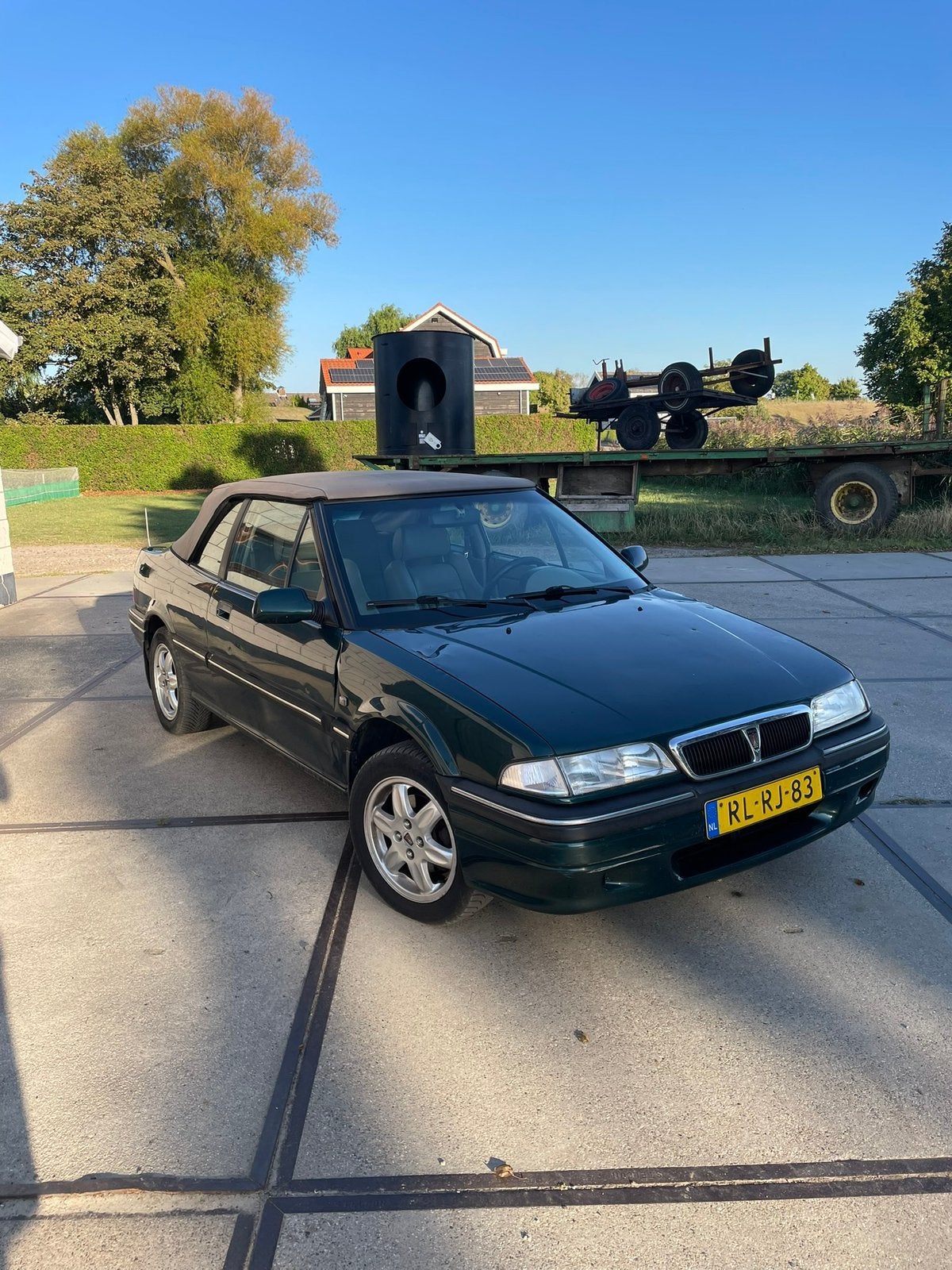 Rover 200-Serie 1.6 216 Cabrio 1997 Groen, Voorwielaandrijving, 1093 kg, 4 cilinders, Cabriolet