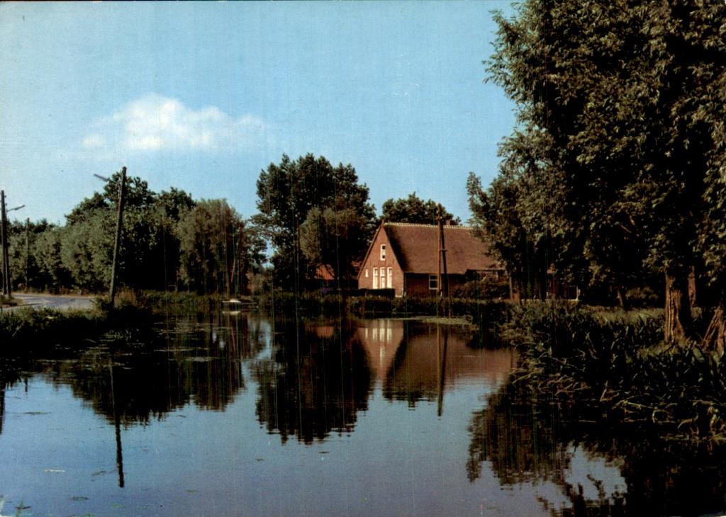 Vlist - Boerderij - Oostzijde, Ophalen of Verzenden, 1960 tot 1980, Ongelopen, Zuid-Holland