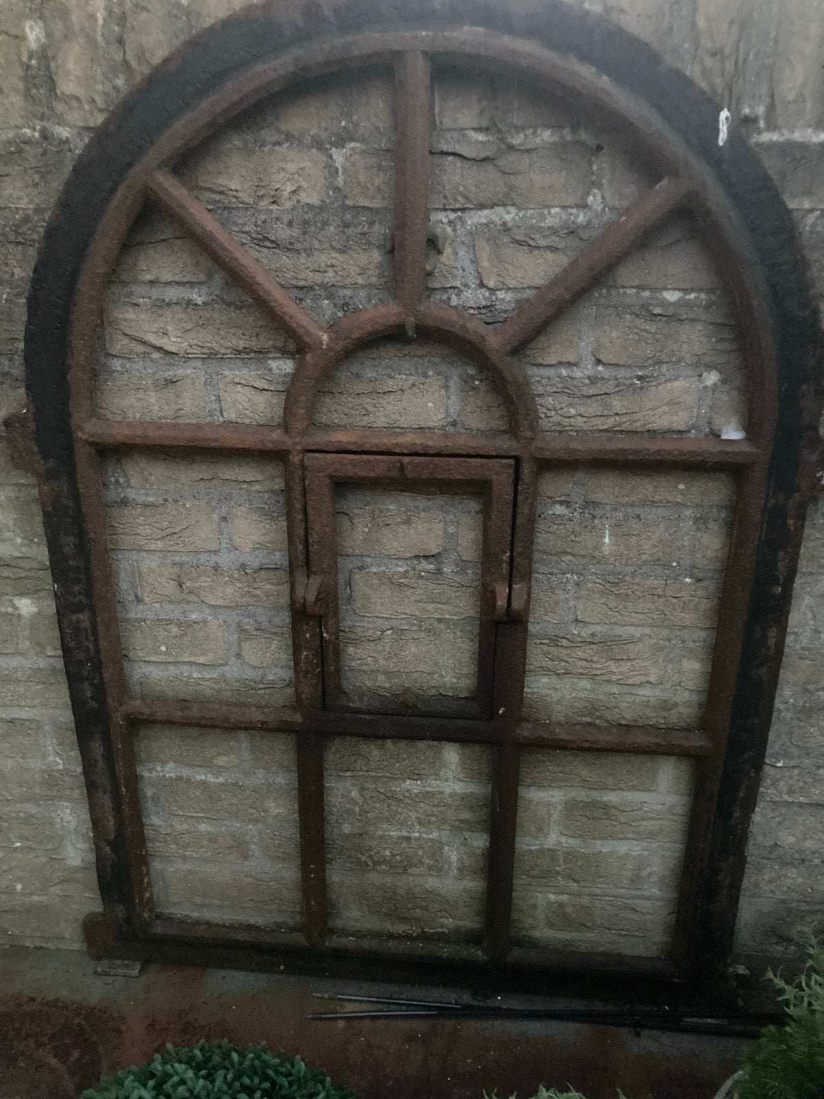 Oud Stalraam - Rustiek gietijzeren decoratie, Ophalen
