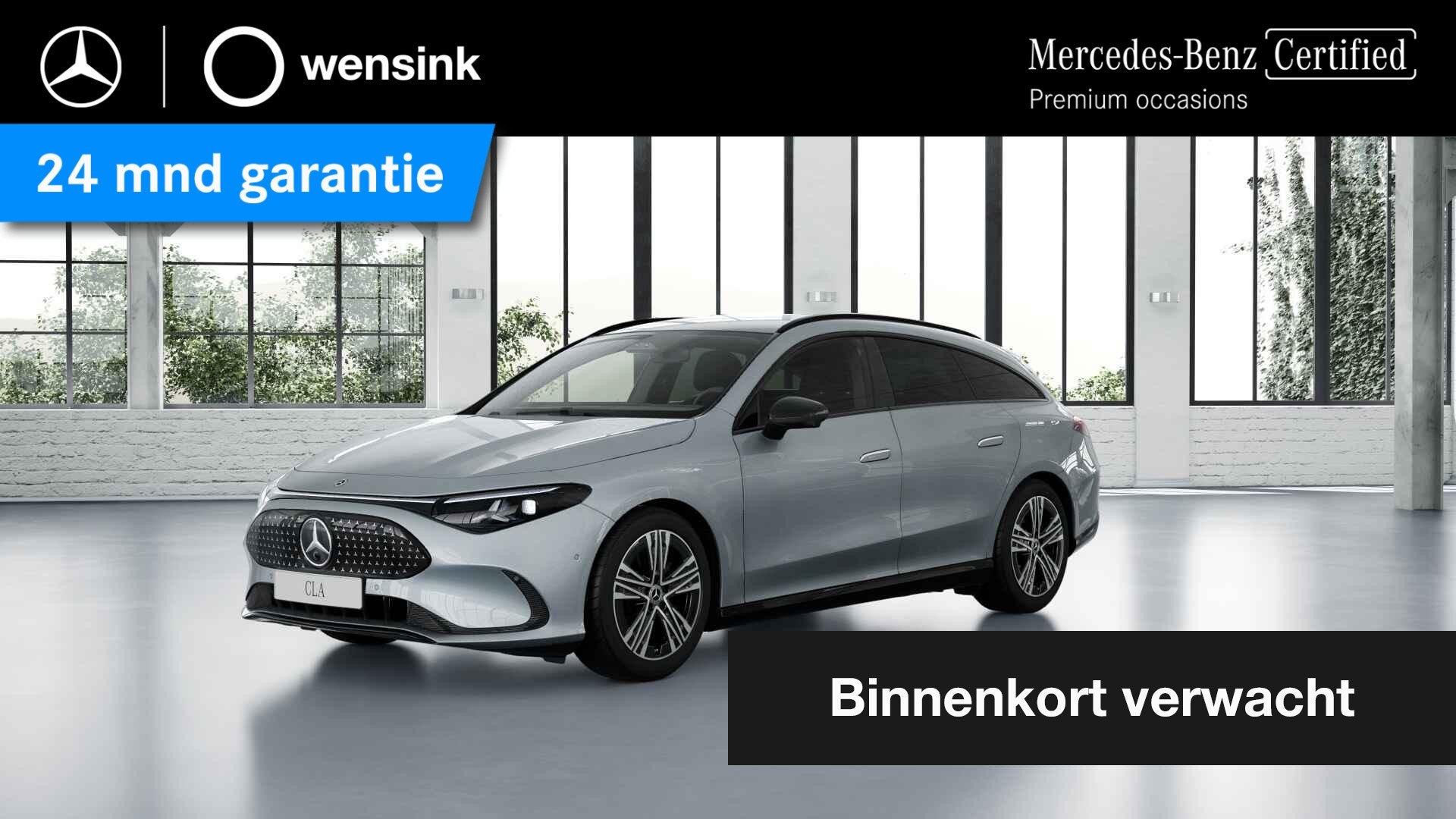 Mercedes-Benz CLA-klasse Shooting Brake 250+ Business Soluti, Auto's, Achterwielaandrijving, Gebruikt, Zwart, 767 km
