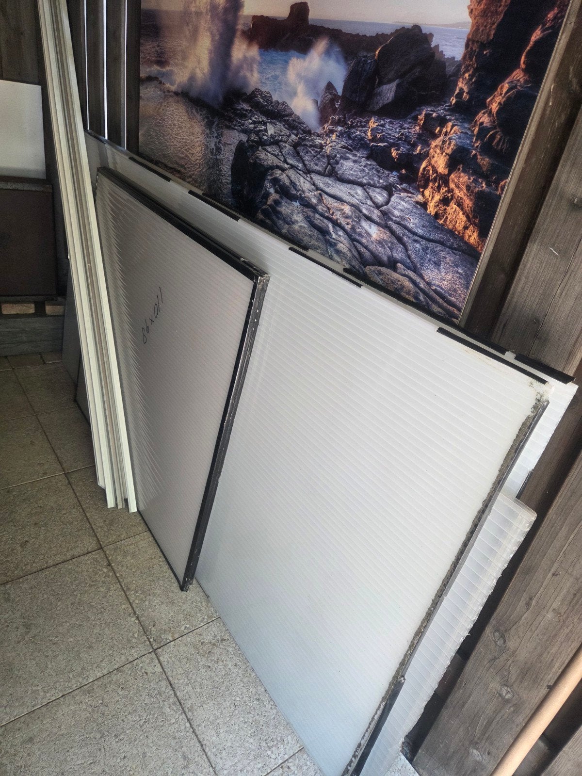 Polycarbonaat platen met U profiel, Doe-het-zelf en Verbouw, Platen en Panelen, Ophalen