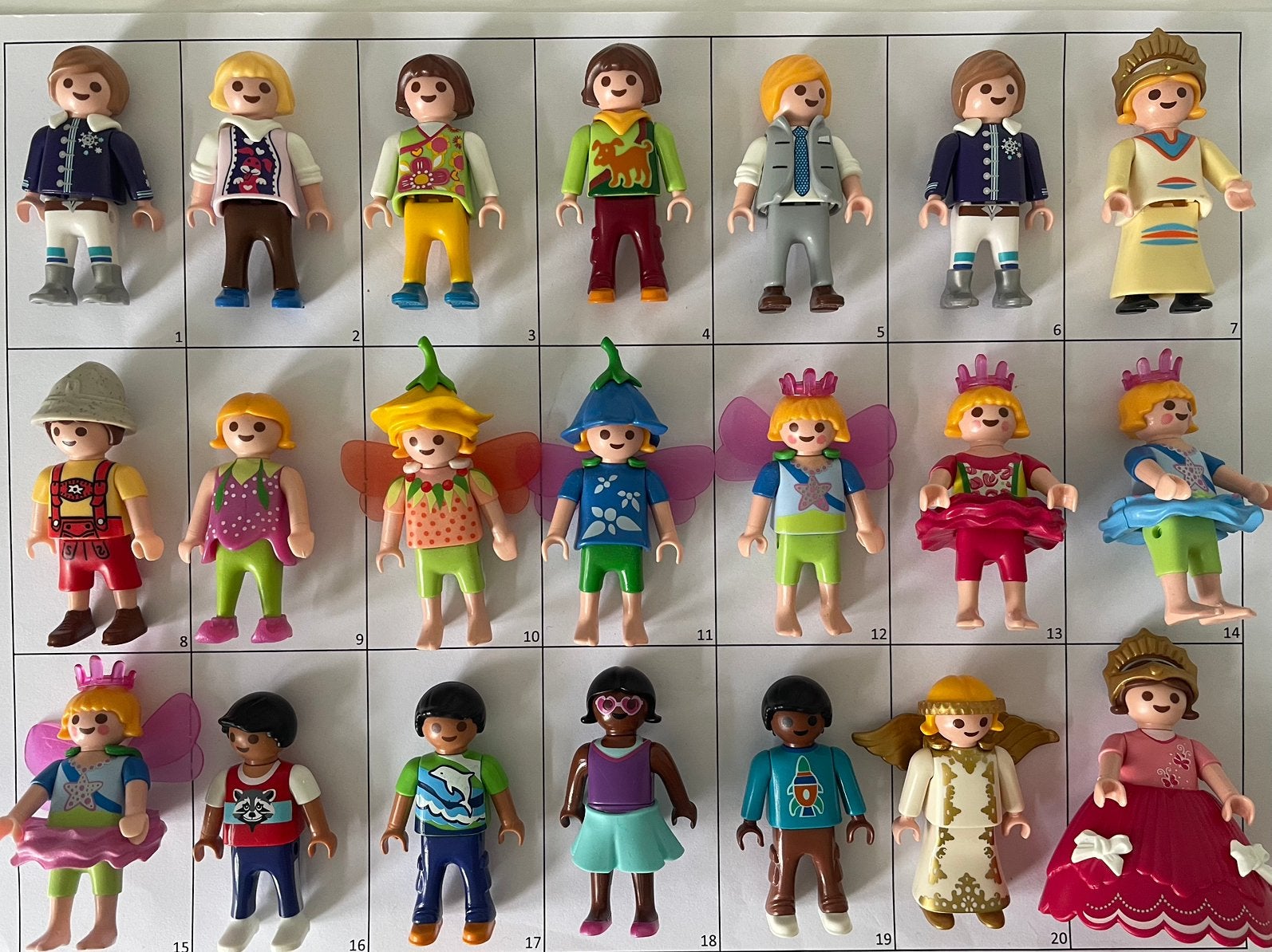 Playmobil poppetjes jongen meisje prinses prins elfje engel, Ophalen of Verzenden, Losse onderdelen, Figuren