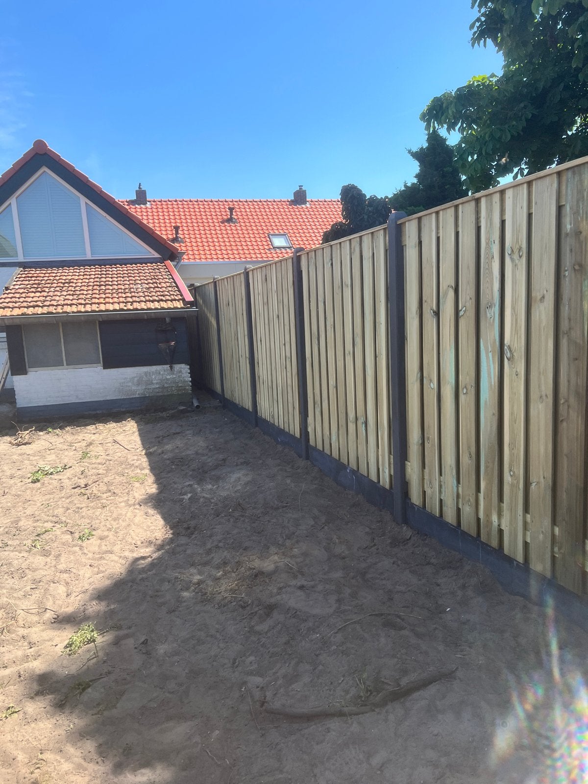 Grenen schutting vanaf 100,- per meter, 1 tot 2 meter, 6 meter of meer, Nieuw, Ophalen of Verzenden