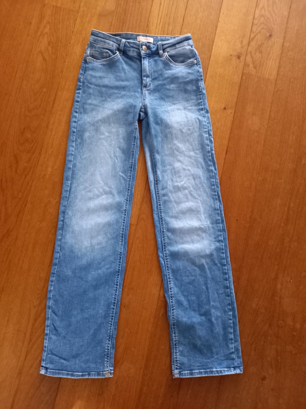 Only blush mid straight leg jeans maat S/lengte 32, Only, Blauw, Ophalen of Verzenden, W28 - W29 (confectie 36)
