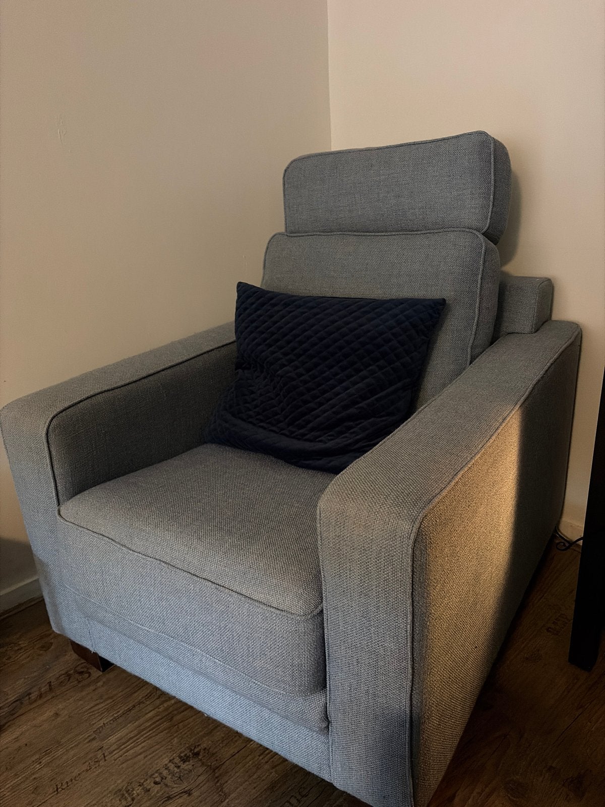 Fauteuil met afneembare hoofdsteun, stoel in goede staat!!, Ophalen, Gebruikt, Stof, 75 tot 100 cm