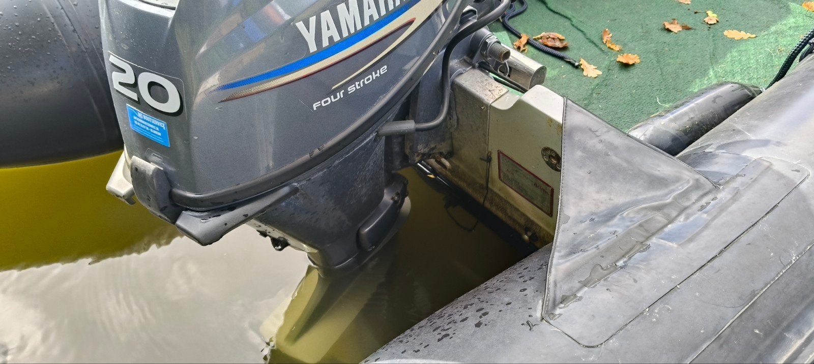 Yamaha F20BMH Buitenboordmotor met brandstoftank en slot, Ophalen, 10 tot 30 pk, Gebruikt, Viertaktmotor