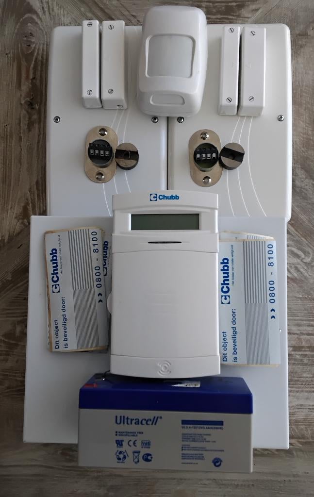Chubb Onyx systeem alarm, Gebruikt, Ophalen of Verzenden, Compleet systeem, Overige soorten