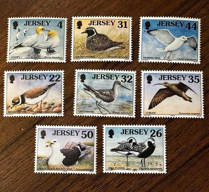 Jersey 1998 vogels postfris (2), Ophalen of Verzenden, Postfris