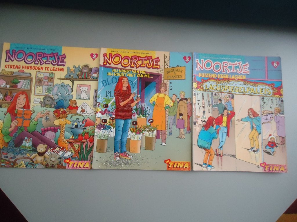Noortje, Meerdere stripboeken, Verzenden, Gelezen