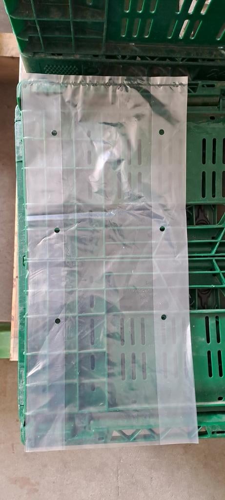 Plastic zak geponst groentezaak fruitzak tasje zakje, Ophalen, Nieuw