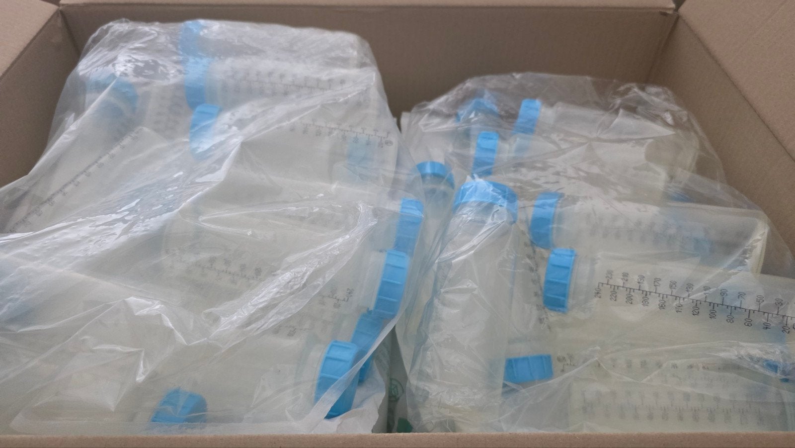 Beldico ongebruikte kolf flesjes 240 ml, Kinderen en Baby's, Ophalen, Nieuw, Overige typen