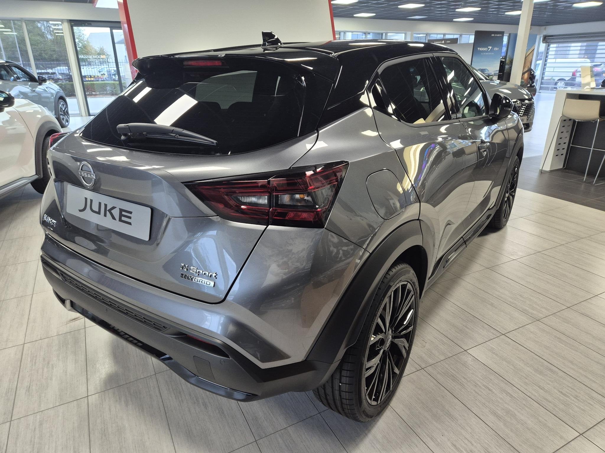 Nissan Juke 1.6 Hybrid N-Sport Cold & Technologypack | Nieuw, Auto's, Stof, Bedrijf, Nieuw, Hybride Elektrisch/Benzine
