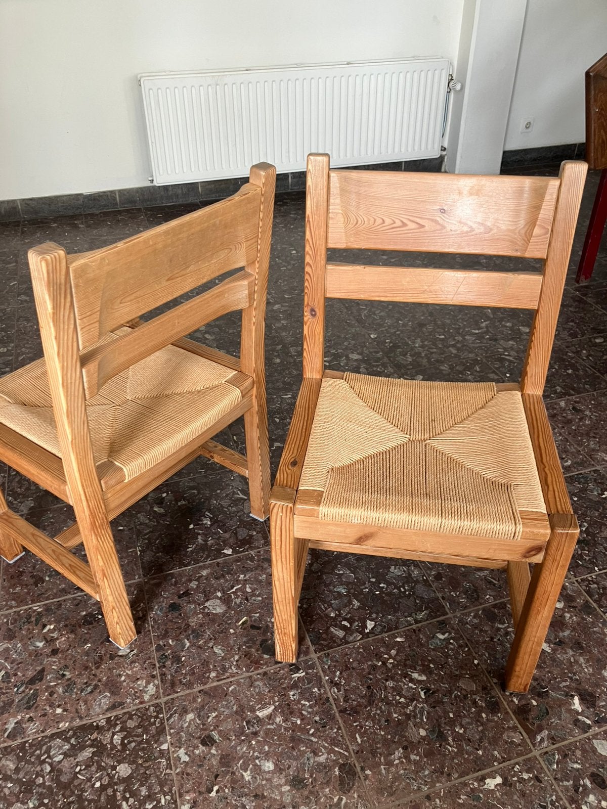 2 Deense houten Design stoelen  GM mobler., Ophalen of Verzenden