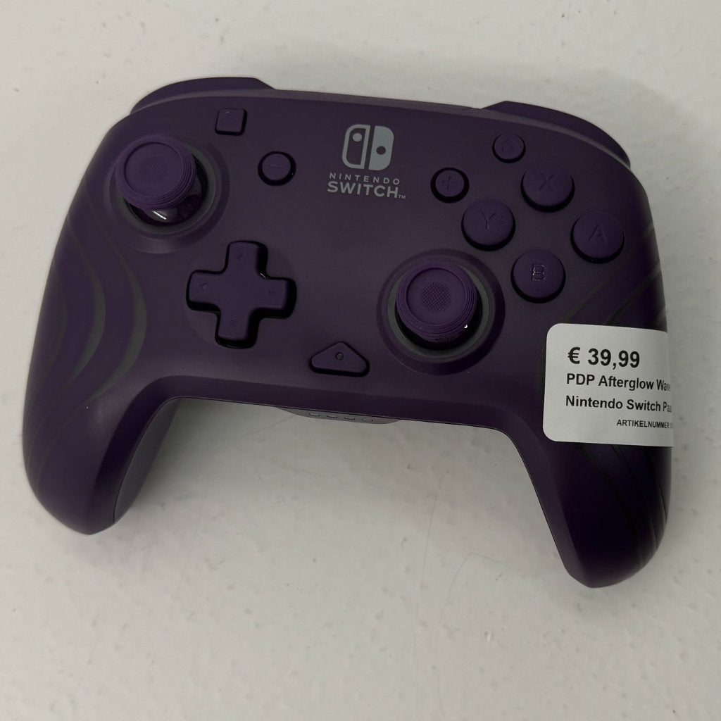 PDP Afterglow Wave Controller Nintendo Switch Paars |, Overige controllers, Dordrecht@usedproducts.nl, Toulonselaan 72, Ophalen of Verzenden