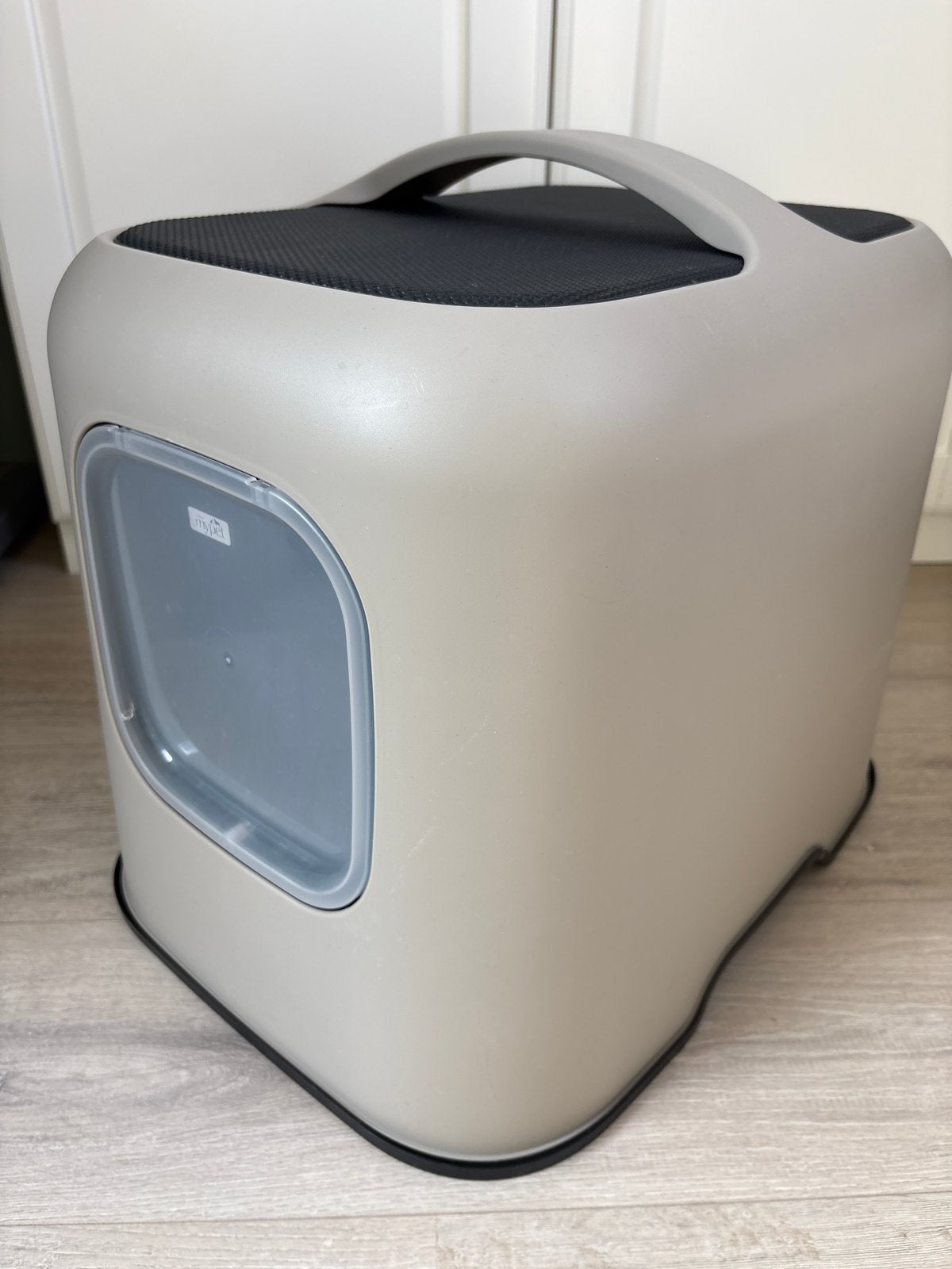 MyPet kattenbak, kattentoilet, beige. Z.g.a.n., Ophalen, Zo goed als nieuw, Gesloten