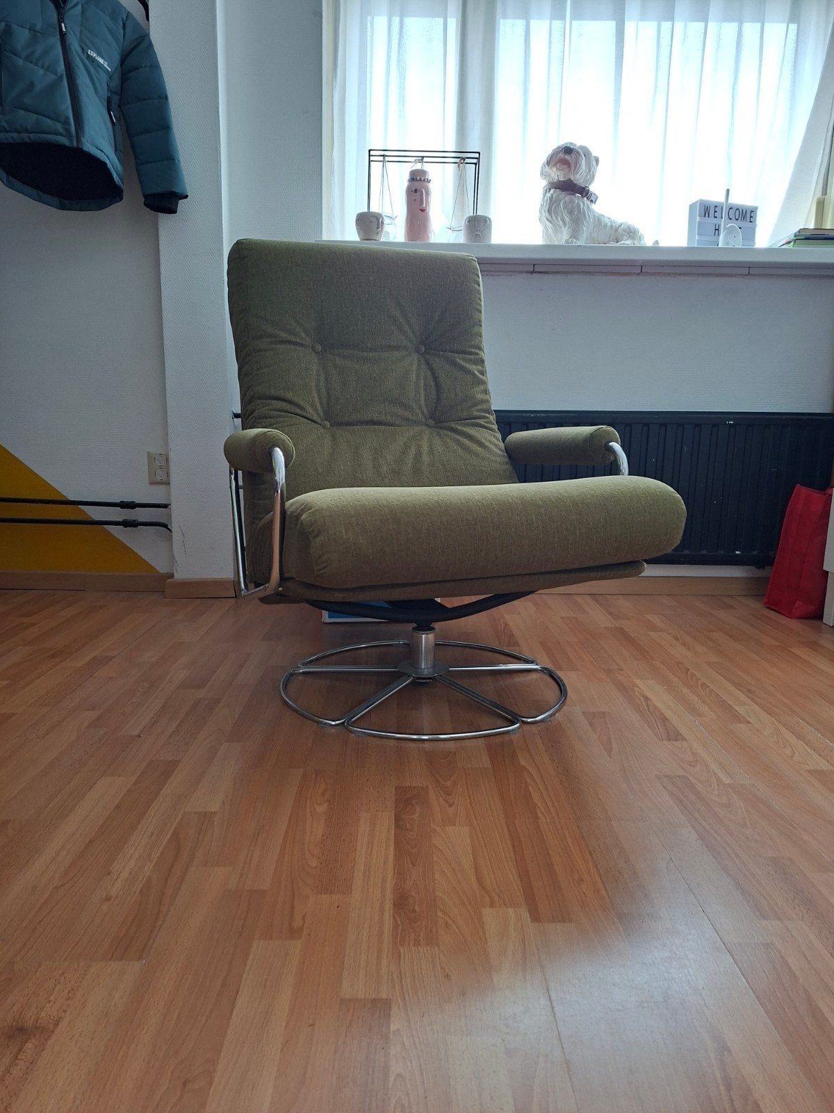 Vintage Fauteuil De Gelderlander van Jan des Bouvrie, Huis en Inrichting, Fauteuils, Ophalen of Verzenden, 75 tot 100 cm, 50 tot 75 cm