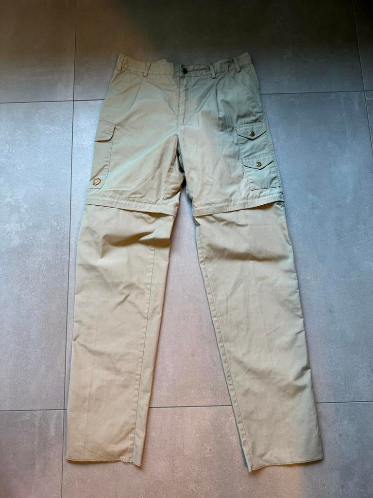 fjallraven afritsbare broek g1000 heren model, Ophalen of Verzenden, Zo goed als nieuw, Maat 48/50 (M), Overige kleuren
