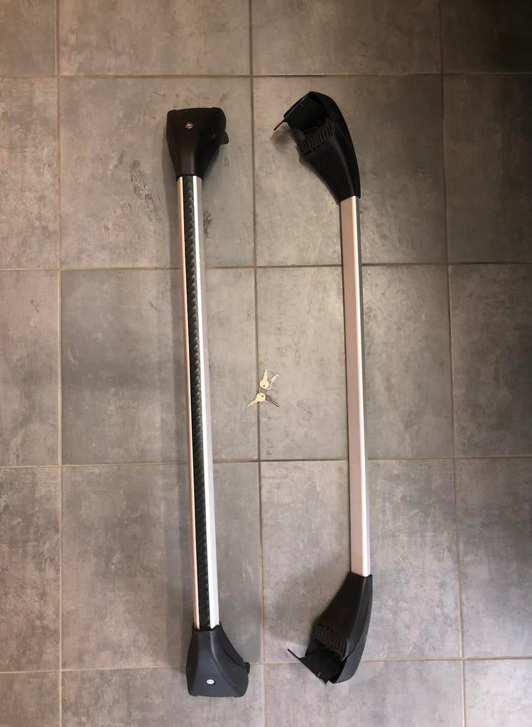 Originele Volvo dakdragers (set links + rechts), Ophalen of Verzenden, Gebruikt